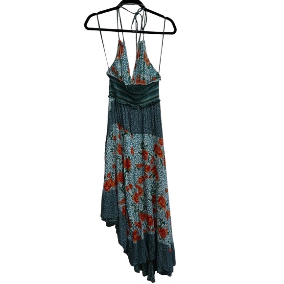 Free People Gabriela Multi Print Halter Maxi Dress - Picture 5 of 8